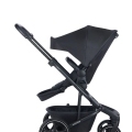 EASYWALKER Kočík kombinovaný Harvey⁵ Midnight Black XXL RWS + KIDDY Evoluna i-size 2 + základňa