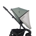 EASYWALKER Kočík kombinovaný Harvey⁵ Midnight Black XXL AIR + KIDDY Evoluna i-size 2 + základňa