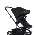 EASYWALKER Kočík kombinovaný Harvey⁵ Midnight Black XXL AIR + KIDDY Evoluna i-size 2 + základňa