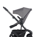 EASYWALKER Kočík kombinovaný Harvey⁵ 2v1 Pebble Grey LITE AIR + KIDDY Evoluna i-size 2 + základňa