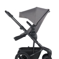 EASYWALKER Kočík kombinovaný Harvey⁵ 2v1 Pebble Grey LITE AIR + KIDDY Evoluna i-size 2 + základňa