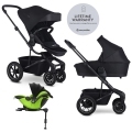 EASYWALKER Kočík kombinovaný Harvey⁵ 2v1 Midnight Black LITE AIR +KIDDY Evoluna i-size 2,základňa