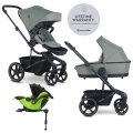 EASYWALKER Kočík kombinovaný Harvey⁵ 2v1 Agave Green LITE RWS + KIDDY Evoluna i-size 2 + základňa