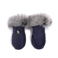 COTTONMOOSE Set fusak a rukavice na kočík Moose Yukon Blue