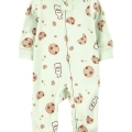 CARTER'S Overal na zips Sleep&Play Sage Milk&Cookies neutrál NB/ veľ. 56