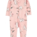 CARTER'S Overal na zips Sleep&Play Pink Koala dievča NB/ veľ. 56