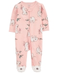 CARTER'S Overal na zips Sleep&Play Pink Koala dievča 6m/ veľ. 68