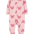 CARTER'S Overal na zips Sleep&Play Pink Butterfly dievča NB/ veľ. 56