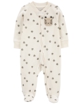 CARTER'S Overal na zips Sleep&Play Ivory Paw chlapec NB/ veľ. 56