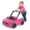 BRIGHT STARTS Chodítko 3v1 Ford Mustang Pink 6m+, do 12 kg