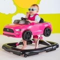 BRIGHT STARTS Chodítko 3v1 Ford Mustang Pink 6m+, do 12 kg