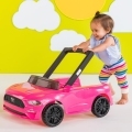 BRIGHT STARTS Chodítko 3v1 Ford Mustang Pink 6m+, do 12 kg