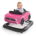 BRIGHT STARTS Chodítko 3v1 Ford Mustang Pink 6m+, do 12 kg