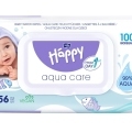 BELLA HAPPY BABY Obrúsky vlhčené 56 ks Aqua care