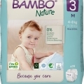 BAMBO Nature Plienky jednorazové 3 M (4-8 kg) 28 ks