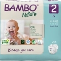 BAMBO Nature Plienky jednorazové 2 S (3-6 kg) 30 ks