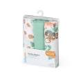 BABYONO Plienky mušelínové Super Soft 3 ks - Mint, 70x70 cm