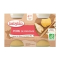 BABYBIO Príkrm hruška Williams 2x 130 g