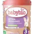 BABYBIO OPTIMA 3 Croissance dojčenské bio mlieko 800 g