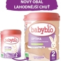 BABYBIO OPTIMA 2 dojčenské bio mlieko 800 g