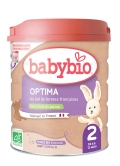 BABYBIO OPTIMA 2 dojčenské bio mlieko 800 g