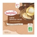 BABYBIO Kapsička krém, kakao, krupička 4x 85 g