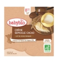 BABYBIO Kapsička krém, kakao, krupička 4x 85 g