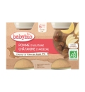 BABYBIO Jablko s gaštanovým pyré 2x 130 g