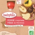 BABYBIO Pyré jablko figa 4x 90 g