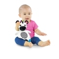 BABY EINSTEIN Hryzačka plyšová senzorická Zebra Zen™ 0m+