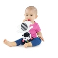 BABY EINSTEIN Hryzačka plyšová senzorická Zebra Zen™ 0m+