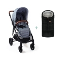 VALCO BABY Kočík športový Trend 4 Ultra Grey Marle + PETITE&MARS fusak Jibot ZADARMO