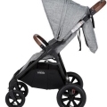 VALCO BABY Kočík športový Sport Trend 4 Black Grey marle + PETITE&MARS fusak Jibot ZADARMO