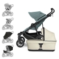 THULE Kočík Urban Glide 4-wheel Mid Blue/Soft Beige set XL