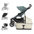 THULE Kočík Urban Glide 4-wheel Mid Blue/Soft Beige set L