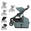 THULE Kočík Urban Glide 4-wheel Mid Blue/Mid Blue set XXL