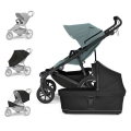 THULE Kočík Urban Glide 4-wheel Mid Blue/Black set L