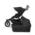 THULE Kočík súrodenecký Urban Glide Double Black/Black set S