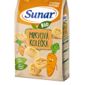 SUNAR BIO Chrumky Mrkvové kolieska 45 g