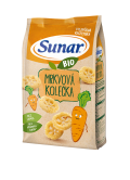 SUNAR BIO Chrumky Mrkvové kolieska 45 g