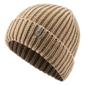 STERNTALER Čiapka pletená beanie so zahnutým okrajom svetlá hnedá uni veľ. 51 cm - 18-24 m