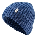 STERNTALER Čiapka pletená beanie so zahnutým okrajom námornícka modrá uni veľ. 51 cm - 18-24 m