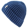 STERNTALER Čiapka pletená beanie so zahnutým okrajom námornícka modrá uni veľ. 51 cm - 18-24 m