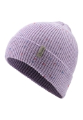 STERNTALER Čiapka pletená beanie so zahnutým okrajom fľakatá orgován uni veľ. 47 cm - 9-12 m