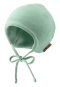 STERNTALER Čiapka na zaväzovanie jemný fleece podšitá zelená chlapec veľ. 41 cm - 4-5 m