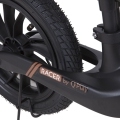 QPLAY Odrážadlo Racer air (Titanium) Black/ Brown, vek 3 - 6 rokov, do 30 kg