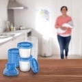 Philips AVENT VIA Poháriky s vrchnákom 180 ml 10 ks