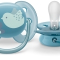 Philips AVENT Cumlík Ultrasoft Premium 6-18m modrá 1 ks+WW Soapberry 60ks