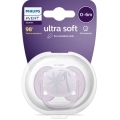 Philips AVENT Cumlík Ultrasoft Premium 0-6m fialová 1 ks+WW Soapberry 60ks