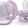 Philips AVENT Cumlík Ultrasoft Premium 0-6m fialová 1 ks